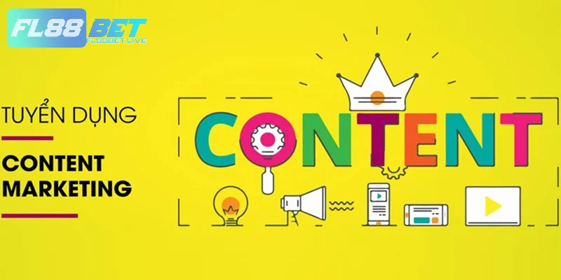 Công việc content hỗ trợ quảng bá sản phẩm